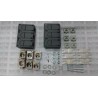 JGO DE TERMINALES ABB 1SDA067185R1, 1x120 ... 240mm2, P/INT XT3, FC CuAl, 6 PZAS