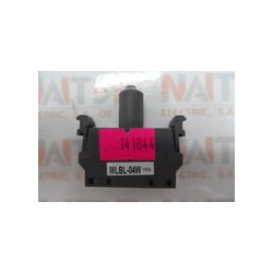 BLOCK C/LED BLANCO ABB 1SFA611621R1045, TIPO MLBL-04W, 110/130 VAC