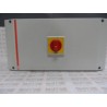 SECCIONADOR ABB 3P 415/500 VCA 125 AMP IP65  CAT OTP125BA3M C/GABINETE 200X400X140mm MANIJA AMBAR/ROJO 2NO 2NC