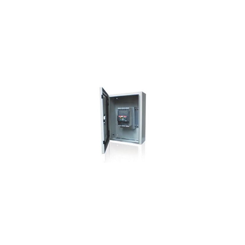 GABINETE SR + INTERRUPTOR Y SR C/PLATINA ABB SRN4315050900K, 400X300X150, TMAX T1C 100A 3P, C/TERMIN ( NUEVO MODELO SRN431506739