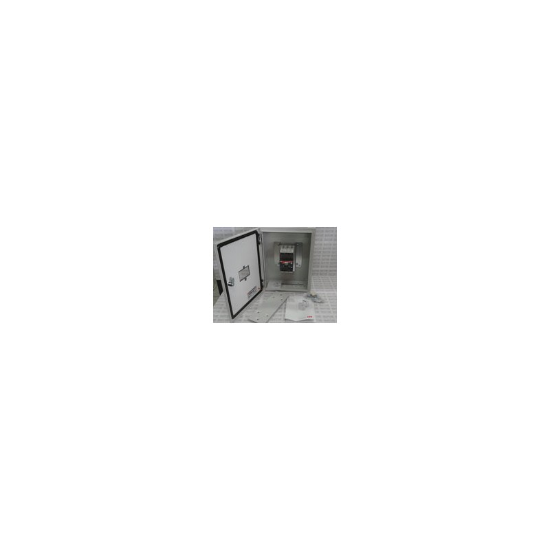 GABINETE SR + INTERRUPTOR Y SR C/PLATINA ABB SRN4315050899K, 400X300X150, TMAX T1C 80A 3P, C/TERMINA