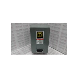 ARRANCADOR MAGNETICO SQUARE D 8536SBG2V02S, NEMA- 0 120 V CON PROTECCION DE SOBRECARGA TIPO ALEACION