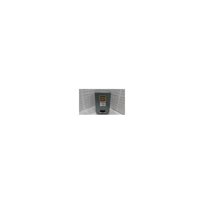 ARRANCADOR MAGNETICO SQUARE D 8536SBG2V02S, NEMA- 0 120 V CON PROTECCION DE SOBRECARGA TIPO ALEACION