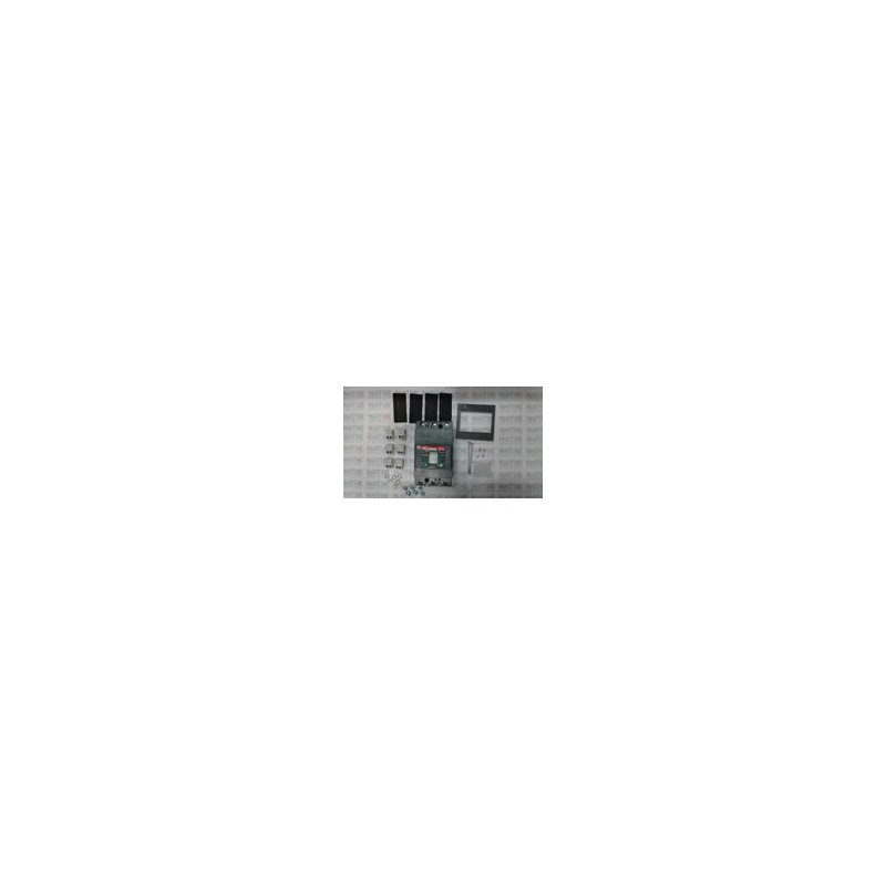 INTERRUPTOR TMAX ABB  XT1C, 160 AMP, C/REL TMD, 3 POLOS S/TERMINALES CAT.1SDA067399R1