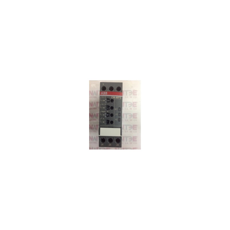 RELEVADOR DE MONITOREO DE FALLA DE FASE ABB 90-170 VCA CM-MPS-11 3 FASES+NEUTRO CAT.1SVR730885R1300