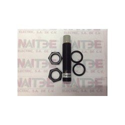 SENSOR INDUCTIVO TURCK Ni8U-MT12HE-AP6X2-H1141/S1589 M12 10-30 VDC PNP DS 8MM N/RAZANTE 4 HILOS