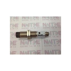 SENSOR INDUCTIVO BALLUFF BES-516-361-S4-C M18 10-30 VDC NPN DS 8MM NO RAZANTE 3 HILOS C/ONECTOR M12