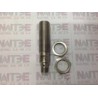 SENSOR INDUCTIVO BALLUFF BESM18EL-PSC80B-S04G M18 10-30 VDC PNP DS 8MM RAZANTE 4 HILOS C/CONECTORM12