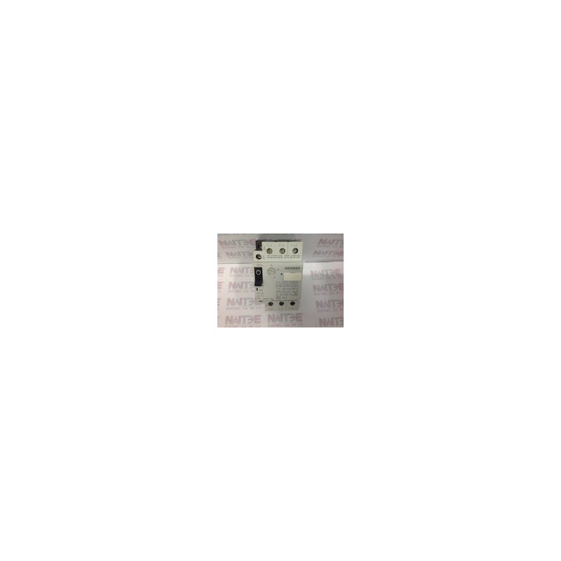 GUARDAMOTOR SIEMENS 3VU13 00-01ME00 DE 0.4 - 0.6 AMP.