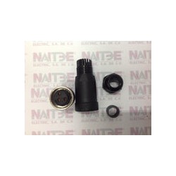 CONECTOR SENSOR FEMAL STRAIGHT MCA WOODHEAD 1A3000-34 NO. 600V 13AMP PARTE 15M1976
