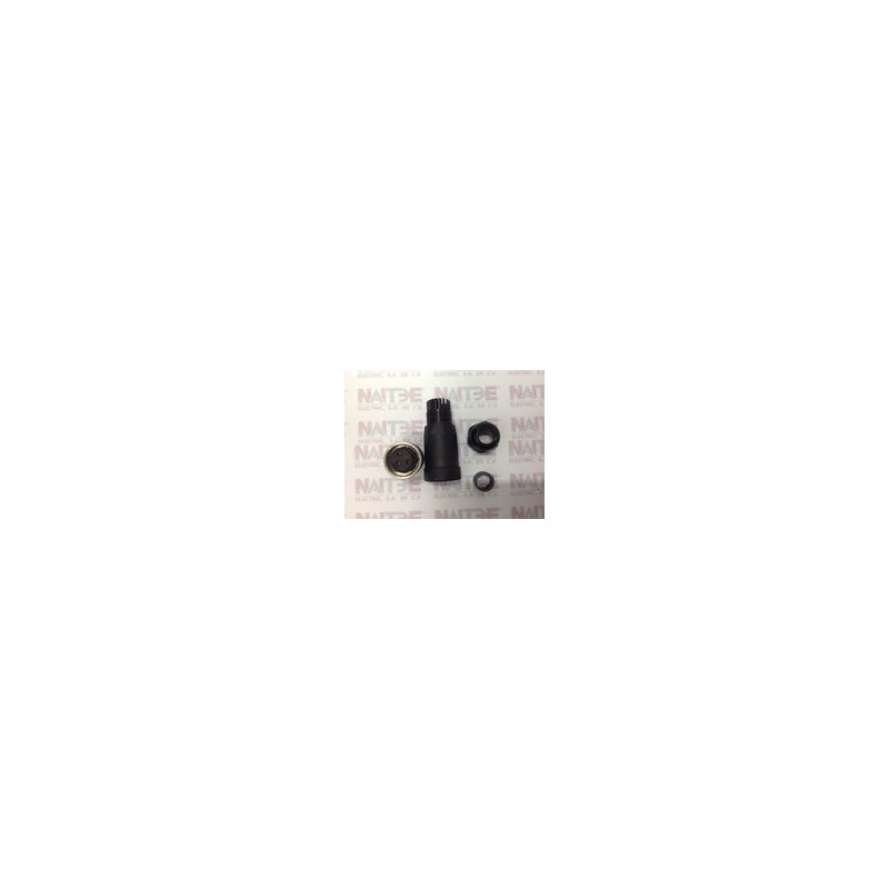 CONECTOR SENSOR FEMAL STRAIGHT MCA WOODHEAD 1A3000-34 NO. 600V 13AMP PARTE 15M1976