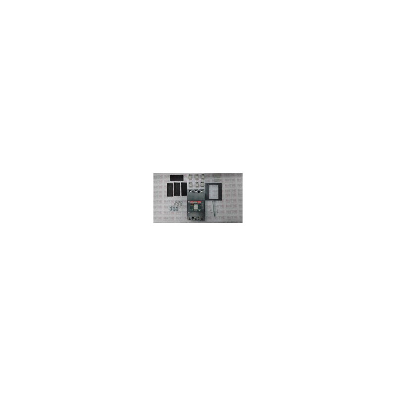INTERRUPTOR TMAX ABB  XT1C, 50 AMP, C/REL TMD, 3 POLOS S/TERMINALES CAT.1SDA067394R1
