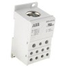 BLOCK DE DISTRIBUCION ABB  TIPO BRU400A, 1 POLO - 400A/600V, 2 X 14-2 AWG CAT.1SNA179650R2200 ( OBSOLETO )