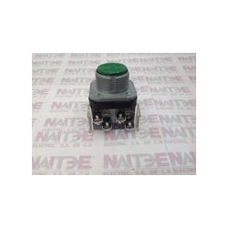 BOTON PULSADOR ALLEN  BRADLEY  800T-A1A  1NO - 1NC  COLOR VERDE