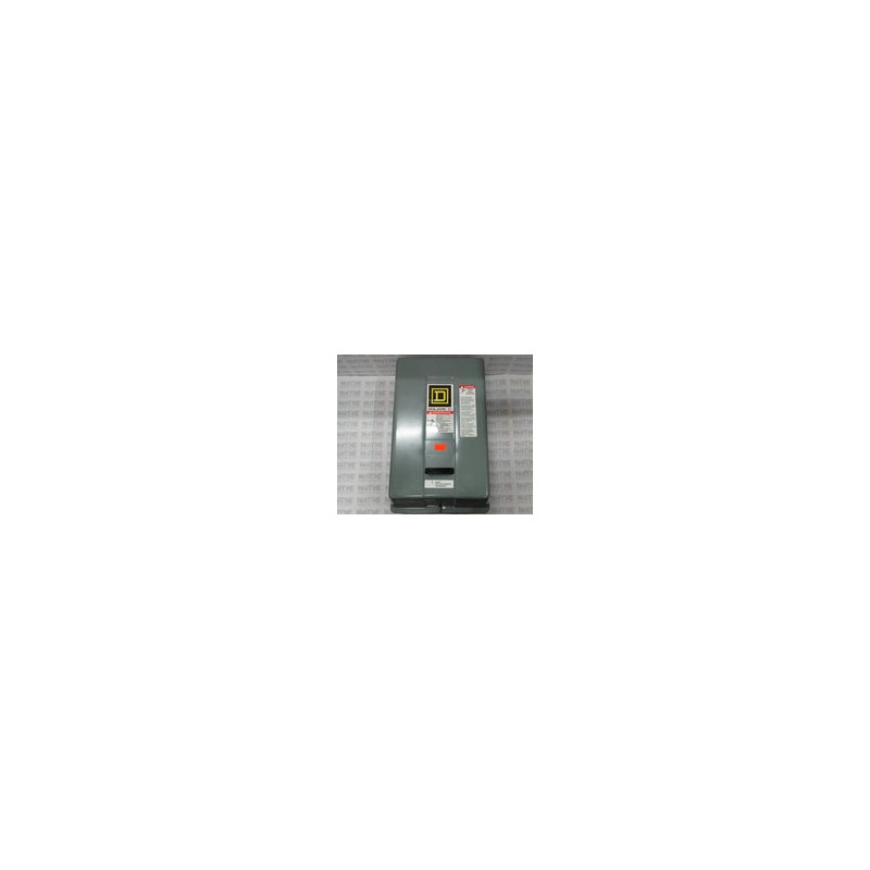 ARRANCADOR MAGNETICO SQUARE D 8536SDG1V06, EN GABINETE, NEMA 1, 3P, 600 VCA, BOBINA 480 V, TAM.2