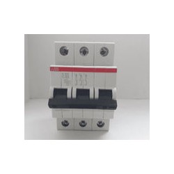 INTERRUPTOR TERMO ABB S203-C63, 3P, 63 AMP, 230-400 VCA, 2CDS253001R0634