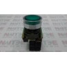 PULSADOR ILUMINADO CON LED TELEMECANIQUE XB4BW33M5 VERDE 1NA + 1NC 220 V.