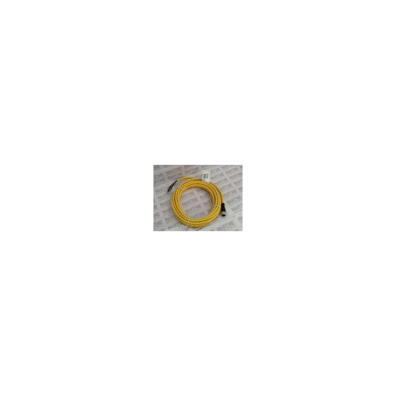 CONECTOR BANNER QDE-815D DE 8 PINES ESTILO EUROPEO 5 MTS M12 ( 70883 )