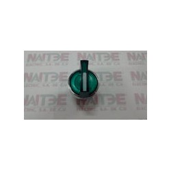 SELECTOR  TELEMECANIQUE  ZB4BK1233 ILUMINADO VERDE DE 2 POS. C/RETENCION