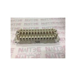 INSERTO MACHO WIELAND  70.310.2440.0, 24 P. 500 V. 16 A.