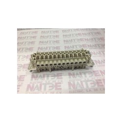 INSERTO HEMBRA WIELAND 70.300.2440.0,  24 P. 500 V. 16 A.