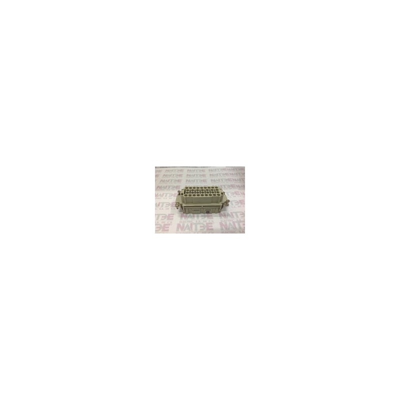 JUEGO CONECTOR HEMBRA / MACHO HARTING  HEN 32  EE-F / EE-M  32 P  16 A. 500 V.