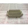 JUEGO CONECTOR HEMBRA / MACHO HARTING  HEN 32  EE-F / EE-M  32 P  16 A. 500 V.