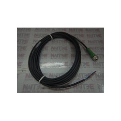 CONECTOR RECTO C/CABLE DIELL CD12M/OB-050-A1 4 HILOS 5 MTS ( WAGO )