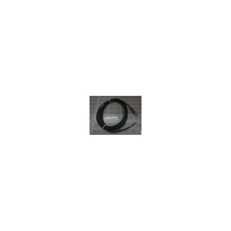 CONECTOR RECTO C/CABLE DIELL CD12M/OB-050-A1 4 HILOS 5 MTS ( WAGO )