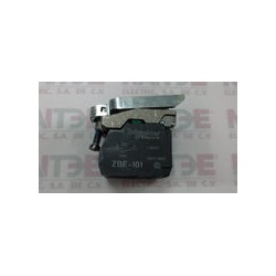CUERPO P/ PULS.Y SELECT. TELEMECANIQUE ZB4BW0B45 ILUM. RAS. ROJO 24V/VCD 1NC-1NO