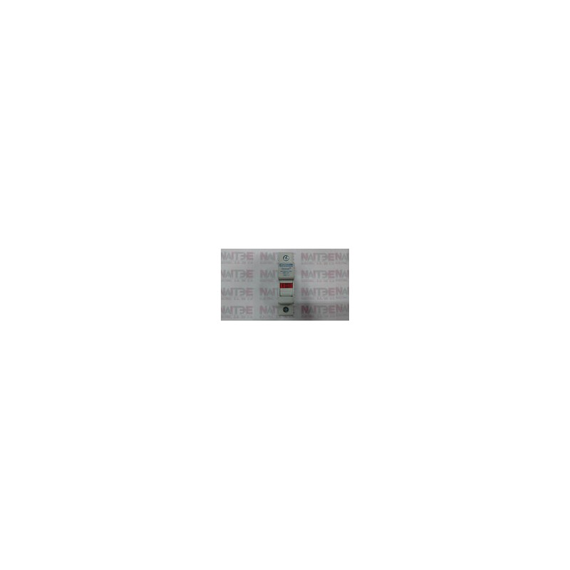 PORTAFUSIBLE FERRAZ USCC1I DE 1 POLO ( EQ. CHCC1DL ) FUSIBLE 10 X 38 RIEL DIN