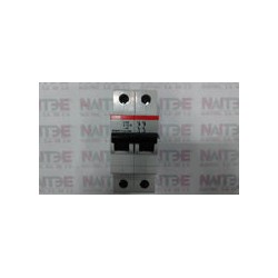 INTERRUPTOR TERMO ABB S202-K10, 2P, 10 AMP, CAT. 2CDS252001R0427