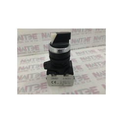 SELECTOR DE 2 POS C/RETENCION BACO  BASE 1NC-1NA