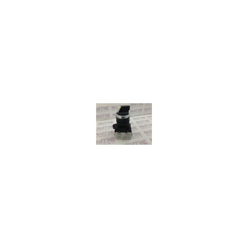 SELECTOR DE 2 POS C/RETENCION BACO  BASE 1NC-1NA