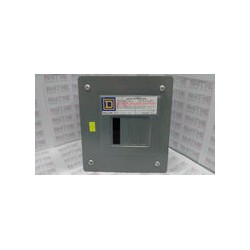 CENTRO DE CARGA SQUARE D QOD4F, 4 ESP, 60 AMP, EMPOTRAR, 2F-3H, 240/120 V, ZAPATAS PRINC.