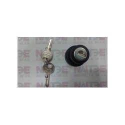 SELECTOR NEGRO C/LLAVE ABB M2SSK1-101 DE 2 POSICIONES MANTENIDO A-C CAT.1SFA611280R1001