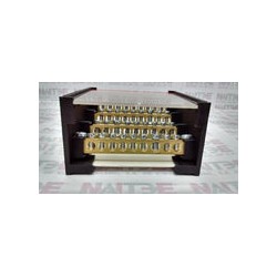 BLOCK DE DISTRIBUCION ABB  TIPO BRT80A, 4 POLOS - 80A/600V, 8 X 8 AWG. CAT.1SNA179534R2200
