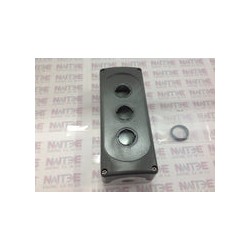 CAJA BOTONERA DE PLASTICO GRIS ABB TIPO MEP3-0  CAT. 1SFA611813R1000 3 ORIFICIOS