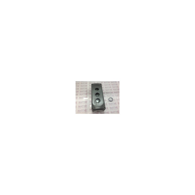 CAJA BOTONERA DE PLASTICO GRIS ABB TIPO MEP3-0  CAT. 1SFA611813R1000 3 ORIFICIOS