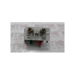 BLOCK CUTLER  HAMMER  10250T1    1NO-1 NC COLOR GRIS