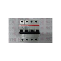 INTERRUPTOR TERMOMAGNETICO ABB  4P 40 AMP. 230-400 VCA. 3 kA CAT. SH204T-C40 #2CDS234001R0404
