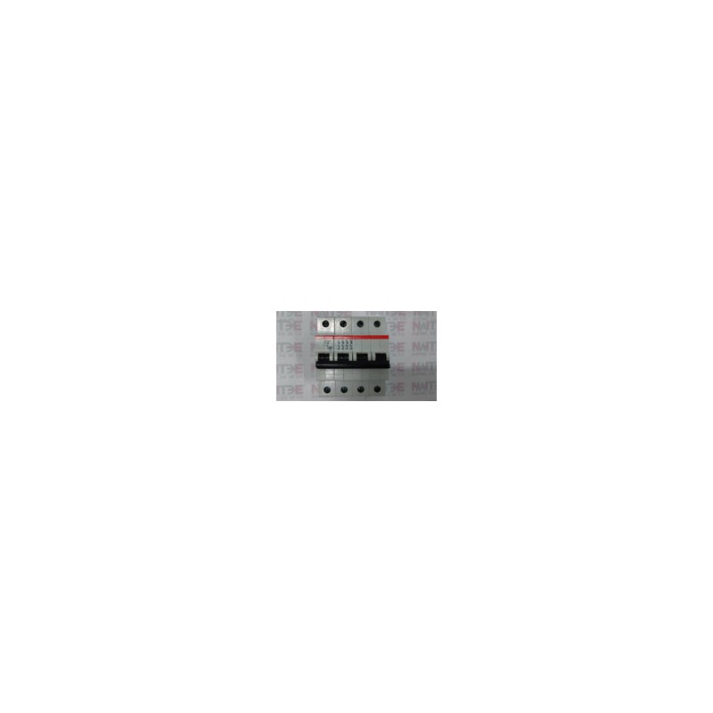 INTERRUPTOR TERMOMAGNETICO ABB  4P 40 AMP. 230-400 VCA. 3 kA CAT. SH204T-C40 #2CDS234001R0404