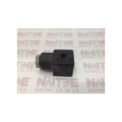 CONECTOR P/ ELECTROVALVULA SELENOIDE DE 250 V.