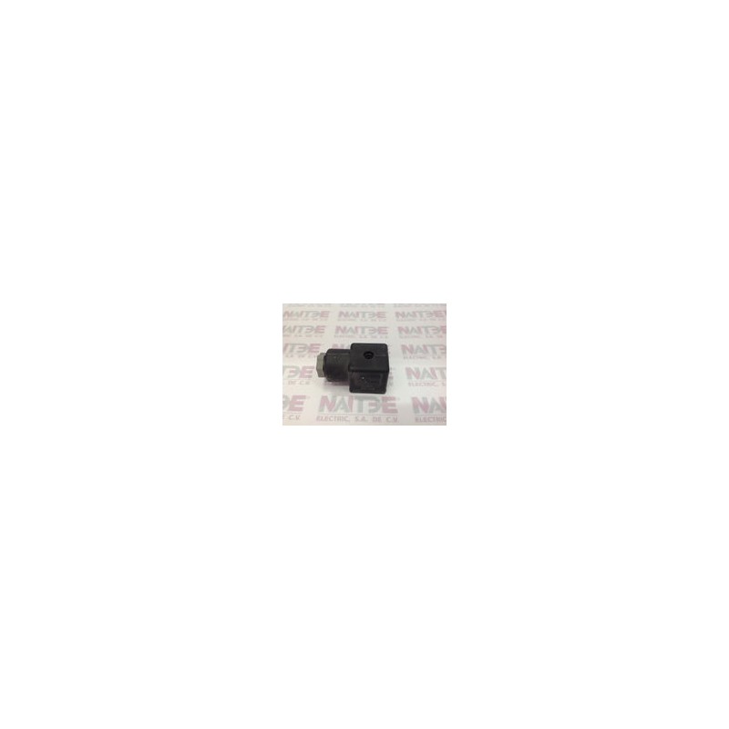 CONECTOR P/ ELECTROVALVULA SELENOIDE DE 250 V.