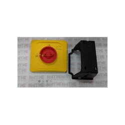 KIT DE MONTAJE EN PUERTA ABB  TIPO DMS132-Y, MS116/132/O132, AMAR/ROJO CAT.1SAM201912R1011