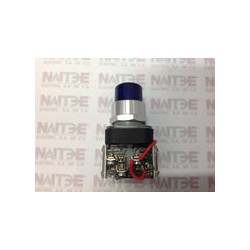 BOTON PULSADOR ALLEN BRADLEY 800T-PT16B  ILUMINADO AZUL
