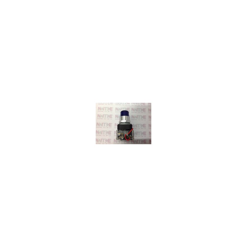 BOTON PULSADOR ALLEN BRADLEY 800T-PT16B  ILUMINADO AZUL