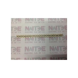 NUMEROS SIEMENS 8WA88600AC PARA CLEMAS (21-40)