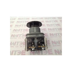 BOTON HONGO ALLEN BRADLEY 800T-D2D1 1NA NEGRO MOMENTANEO