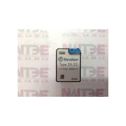 RELEVADOR FINDER MINIATURA 8 PIN RANDE PLANO MOD 56.32.9.110, 110 VCD  12A